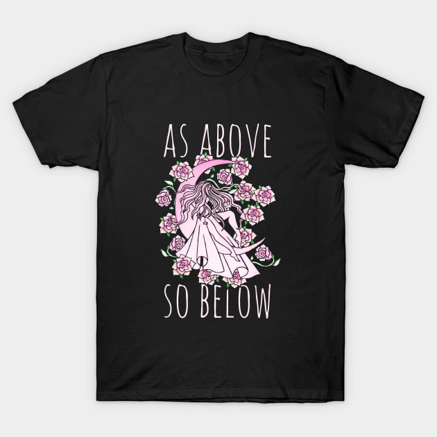 As above so below T-Shirt by bubbsnugg